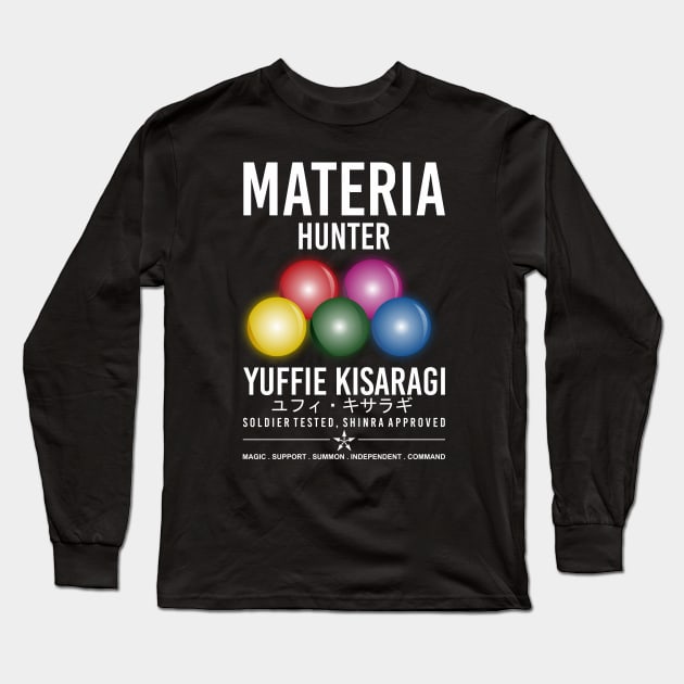 Materia hunter Long Sleeve T-Shirt by Realthereds